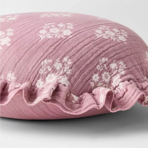 Studio McGee 18” R -Ruffled Throw Pillow - Picture 4 of 9